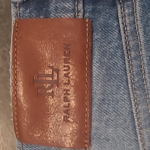 RALPH LAUREN PATCHWORK JEANS - Picture 10 of 10